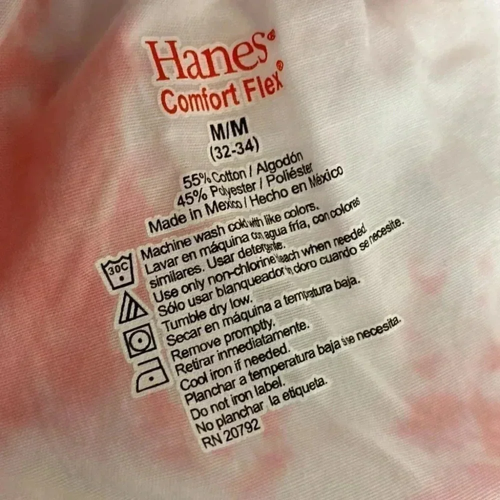 Hanes tie-dye boxers